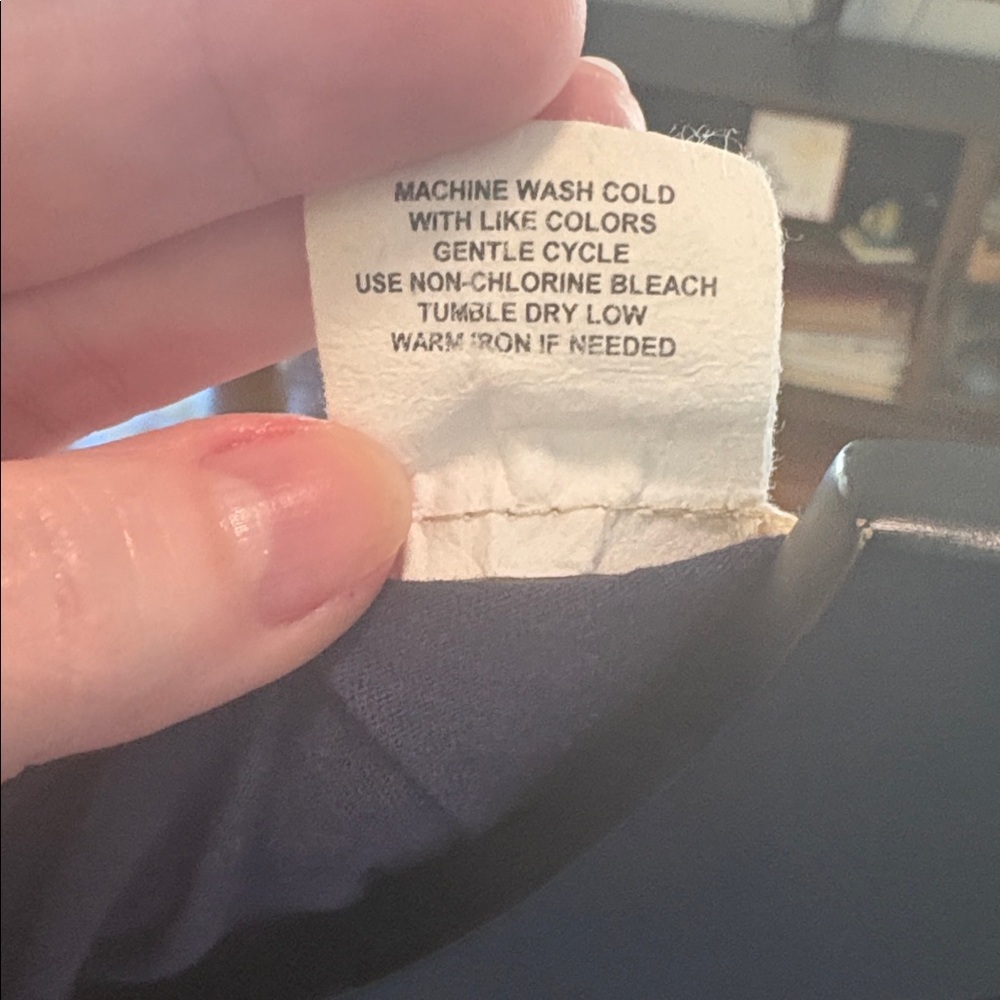 Vintage Short and Proud Navy Cotton Tee - Picture 4 of 5